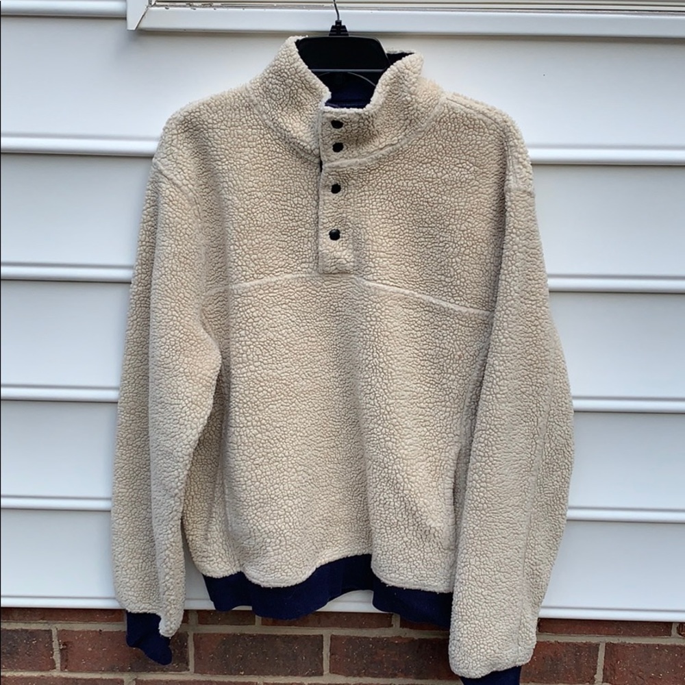 J. Crew Sherpa Fleece Pullover